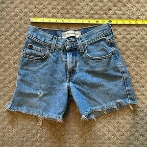 Levi’s cutoff Jean shorts